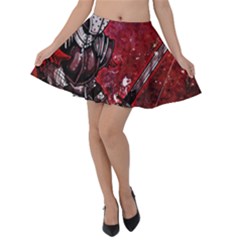Knight Velvet Skater Skirt by ExtraAwesomeSauce