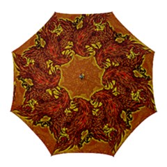 Phoenix Rising Golf Umbrellas by ExtraAwesomeSauce