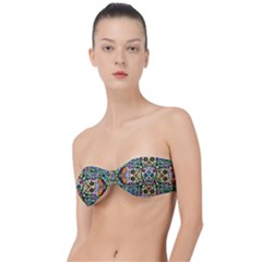 Sugar Skulls Pattern Classic Bandeau Bikini Top  by ExtraAwesomeSauce