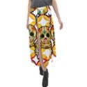 Sugar Skulls Velour Split Maxi Skirt View1