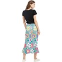 Floral Pattern Maxi Fishtail Chiffon Skirt View2