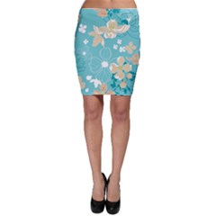 Floral Pattern Bodycon Skirt by ExtraAwesomeSauce