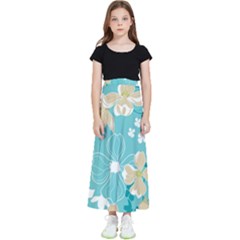 Floral Pattern Kids  Skirt by ExtraAwesomeSauce