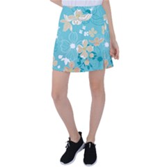 Floral Pattern Tennis Skirt by ExtraAwesomeSauce
