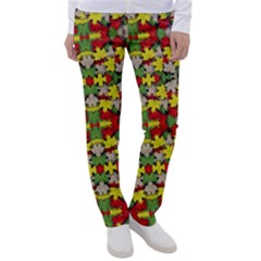Leaves Pattern Women s Casual Pants by ExtraAwesomeSauce