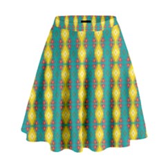 Native American Pattern High Waist Skirt by ExtraAwesomeSauce