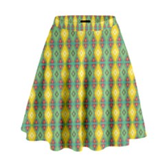 Native American Pattern High Waist Skirt by ExtraAwesomeSauce