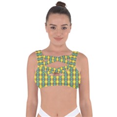 Native American Pattern Bandaged Up Bikini Top by ExtraAwesomeSauce