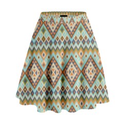 Native American Pattern High Waist Skirt by ExtraAwesomeSauce