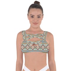 Native American Pattern Bandaged Up Bikini Top by ExtraAwesomeSauce