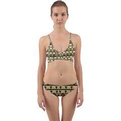 Native American Pattern Wrap Around Bikini Set by ExtraAwesomeSauce