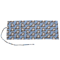 Cats Catty Roll Up Canvas Pencil Holder (s) by Sparkle