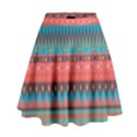 Native American Pattern High Waist Skirt View1