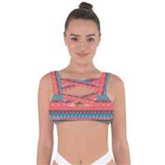 Native American Pattern Bandaged Up Bikini Top by ExtraAwesomeSauce