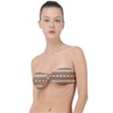 Native American Pattern Classic Bandeau Bikini Top  View1