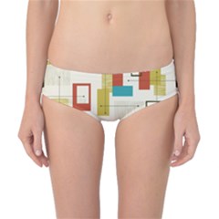 Retro Pattern Vintage Classic Bikini Bottoms by ExtraAwesomeSauce