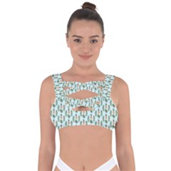 Summer Pattern Bandaged Up Bikini Top by ExtraAwesomeSauce