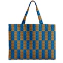 Tartan Pattern Zipper Mini Tote Bag View2