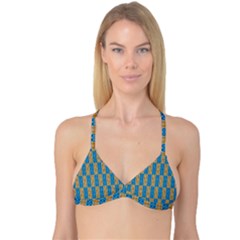 Tartan Pattern Reversible Tri Bikini Top by ExtraAwesomeSauce