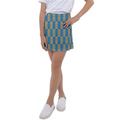 Tartan Pattern Kids  Tennis Skirt by ExtraAwesomeSauce
