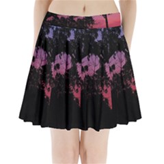 Sunset Landscape High Contrast Photo Pleated Mini Skirt by dflcprintsclothing