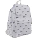 Tribal Style Symbol Drawing Print Pattern Top Flap Backpack View2