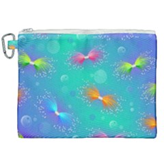 Non Seamless Pattern Blues Bright Canvas Cosmetic Bag (xxl) by Dutashop
