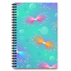 Non Seamless Pattern Blues Bright 5 5  X 8 5  Notebook by Dutashop