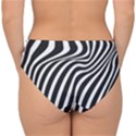 Wave Line Curve Double Strap Halter Bikini Bottom View2