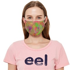 Easter Egg Colorful Texture Cloth Face Mask (adult) by Dutashop