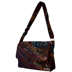 Abstract Art Full Print Messenger Bag (l) by Dutashop