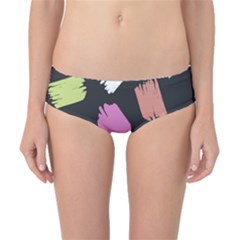Many Colors Pattern Seamless Classic Bikini Bottoms by Dutashop