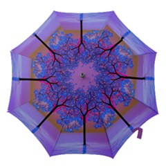 Tree Sunset Hook Handle Umbrellas (small) by icarusismartdesigns