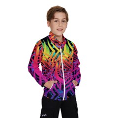 Abstract Jungle Kids  Windbreaker by icarusismartdesigns