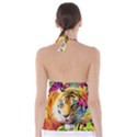 Tiger In The Jungle Babydoll Tankini Top View2