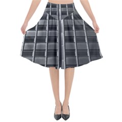 Urban Environment Flared Midi Skirt by ExtraAwesomeSauce