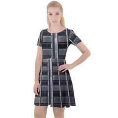 Urban Environment Cap Sleeve Velour Dress  by ExtraAwesomeSauce