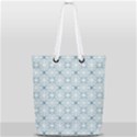 Tulip flower garden  Full Print Rope Handle Tote (Small) View1