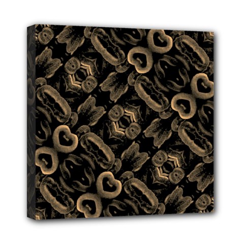 Modern Intricate Print Pattern Mini Canvas 8  X 8  (stretched) by dflcprintsclothing