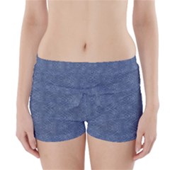 Denimeffetcolorbleu65 Boyleg Bikini Wrap Bottoms by kcreatif