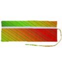 Orange Green Gradient Hunter Roll Up Canvas Pencil Holder (M) View2