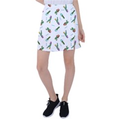 Cacti In Pots Tennis Skirt by SychEva