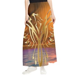 Pheonix Rising Maxi Chiffon Skirt by icarusismartdesigns