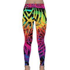 Abstract Jungle Classic Yoga Leggings by icarusismartdesigns