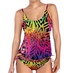 Abstract Jungle Tankini Set by icarusismartdesigns