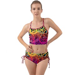 Abstract Jungle Mini Tank Bikini Set by icarusismartdesigns