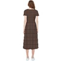 Chocolate High Low Boho Dress View2