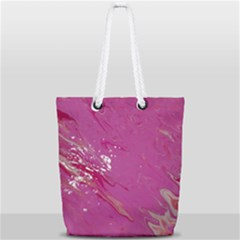 My Pour Cup Painting 1 Cbdoilprincess B85ce3ba-6b55-4b89-b882-d6eeb79129ac Full Print Rope Handle Tote (small) by CBDOilPrincess1