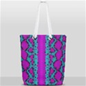 Snake Print CBDOilPrincess 4be14ba2-4032-43e6-a099-7f7e7f0d7362 Full Print Rope Handle Tote (Small) View2