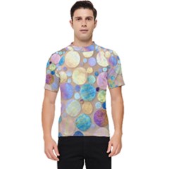 Tiles Cbdoilprincess Eb49aa06-f1b9-412e-836d-30c28dd8f7d9 Men s Short Sleeve Rash Guard by CBDOilPrincess1